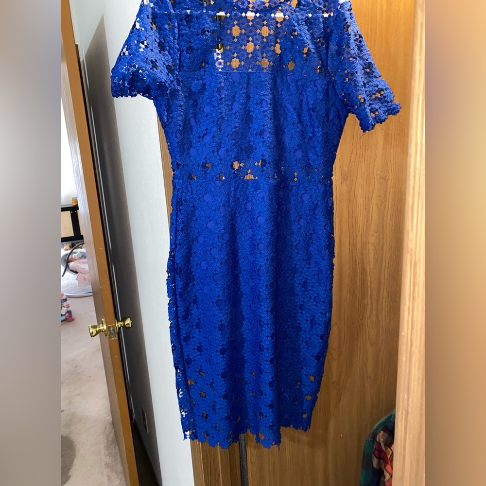 Royal blue lulus dress